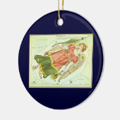  zodiac Astrology Virgo Constellation Keramisch Ornament (Links)