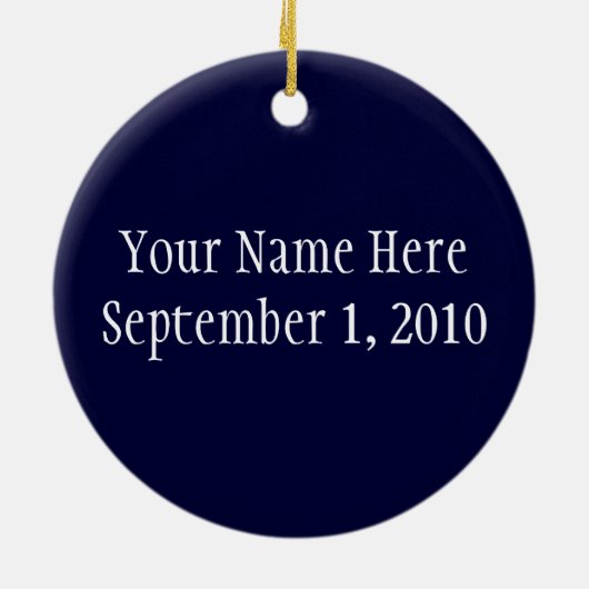  zodiac Astrology Virgo Constellation Keramisch Ornament (Achterkant)