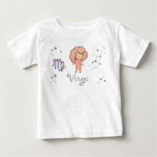 Zodiac Baby Maagd Baby BodySuit en T-Shirt