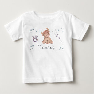 Zodiac Baby Stier Baby BodySuit en T-Shirt