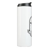 ZODIAC BADGE CONSTELLATION CAPRICORN STROKE THERMOSBEKER (Gedraaid links)