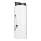 ZODIAC BADGE CONSTELLATION CAPRICORN STROKE THERMOSBEKER (Geroteerd rechts)