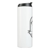 ZODIAC BADGE CONSTELLATION GEMINI STROKE THERMOSBEKER (Gedraaid links)