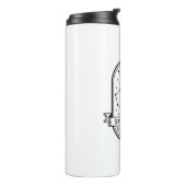 ZODIAC BADGE CONSTELLATION SAGITTARIUS STROKE THERMOSBEKER (Gedraaid links)