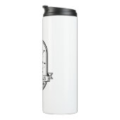 ZODIAC BADGE CONSTELLATION SAGITTARIUS STROKE THERMOSBEKER (Geroteerd rechts)