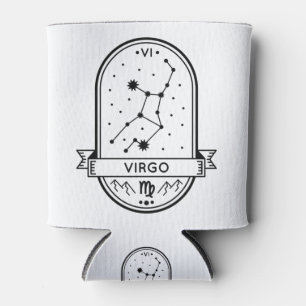 ZODIAC BADGE CONSTELLATION VIRGO STROKE BLIKJESKOELER