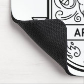 ZODIAC BADGE SYMBOL ARIES STROKE MUISMAT (Hoek)