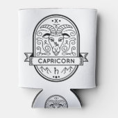 ZODIAC BADGE SYMBOL CAPRICORN STROOM BLIKJESKOELER (Voorkant)