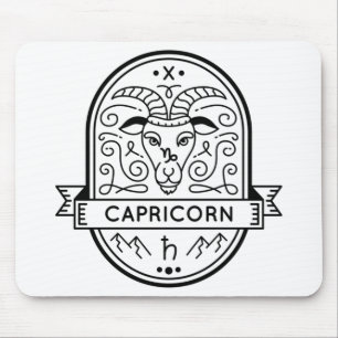 ZODIAC BADGE SYMBOL CAPRICORN STROOM MUISMAT