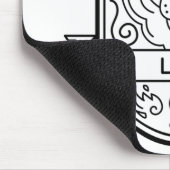 ZODIAC BADGE SYMBOL LEO STROOM MUISMAT (Hoek)