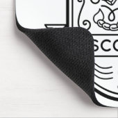 ZODIAC BADGE SYMBOL SCORPIO STROOM MUISMAT (Hoek)