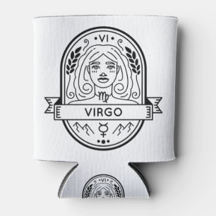 ZODIAC BADGE SYMBOL VIRGO STROOM BLIKJESKOELER