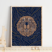Zodiac Beaver Animal Print | Afdrukken Beaver