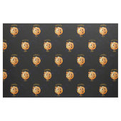 Zodiac Birthday-teken met uw aangepaste naam Stof (Fat Quarter)