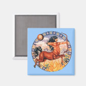 Zodiac Boogschutter - Pas het aan! Magneet (Voorkant / Achterkant)