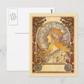 Zodiac Briefkaart (Voorkant / Achterkant)