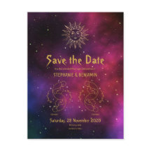 Zodiac Burgundy Gold Gemini/Gemini hemelterij