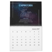 Zodiac Calander 2024 Kalender Astrologie (Jan 2027)