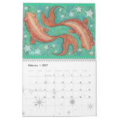 Zodiac Calendar 2012 Kalender (Feb 2027)