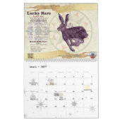 Zodiac Calendar 2016 Kalender (Mar 2027)