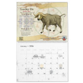 Zodiac Calendar 2016 Kalender (Jan 2026)