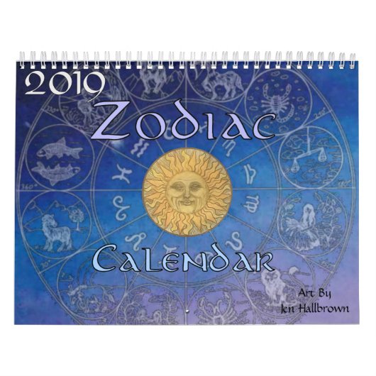 Zodiac Calendar 2019 Kalender (Hoes)