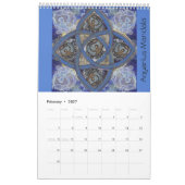 Zodiac Calendar - Celtic Knot Mandala Design Kalender (Feb 2027)