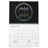 Zodiac Calendar Kalender (Feb 2027)