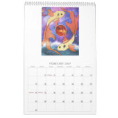 Zodiac Calendar Kalender (Feb 2027)