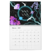 Zodiac Calendar Kalender (Feb 2027)