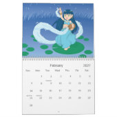 Zodiac Calendar Kalender (Feb 2027)