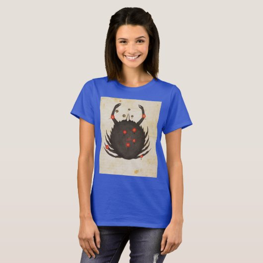 Zodiac: Cancer, C1350 T-shirt (Voorkant volledig)