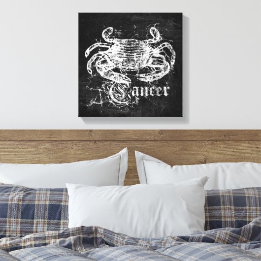 Zodiac  Cancer Canvas Afdruk (Insitu (Slaapkamer))