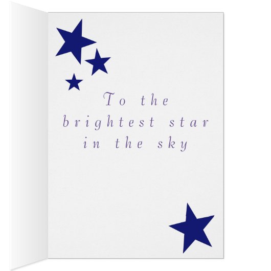 Zodiac Cancer Kaart, Horoscope Birthday Kaart (Binnen (Rechts))