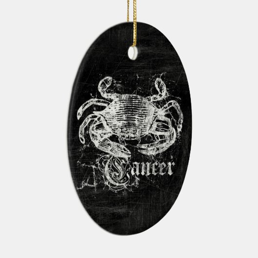 Zodiac  Cancer Keramisch Ornament (Rechts)