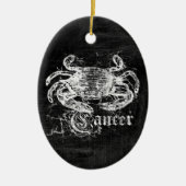 Zodiac  Cancer Keramisch Ornament (Voorkant)
