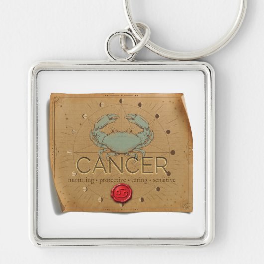 Zodiac - Cancer - Keychain (Voorkant)
