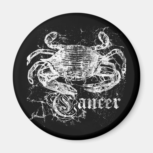 Zodiac Cancer Magneet (Voorkant)