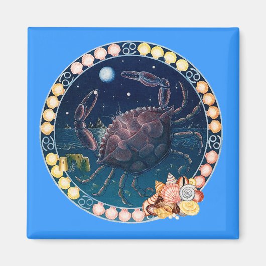 Zodiac Cancer - Pas het aan! Magneet (Voorkant)