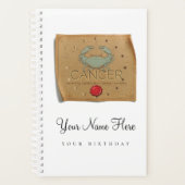 Zodiac - Cancer - Personalized Day Planner (Voorkant)