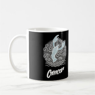 Zodiac Cancer Symbol Coffee Mok