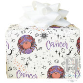 Zodiac Cancer Wrapping Paper Cadeaupapier