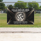 Zodiac Capricorn Banner maakt het om het even welk (Insitu)