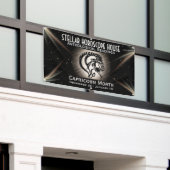 Zodiac Capricorn Banner maakt het om het even welk (Buitenkant Gebouw)