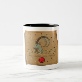 Zodiac - Capricorn - Coffee Mug Tweekleurige Koffiemok