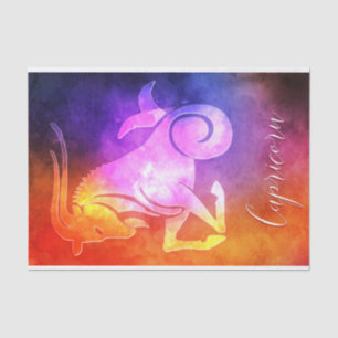 Zodiac: Capricorn Colorful Snoep Colors Tissuepapier