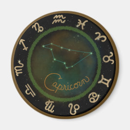 Zodiac Capricorn constellation cirkel magnet