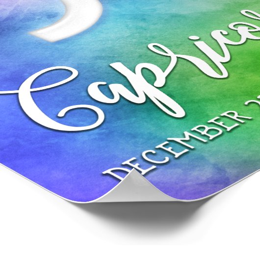 Zodiac: Capricorn Dates Poster (Hoek)