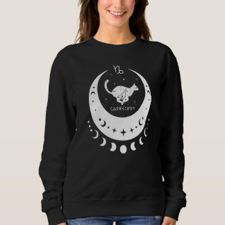 Zodiac Capricorn Horoscope Astrology Sign Cat Cres Trui