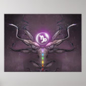 Zodiac Capricorn Horoscope Sign Poster (Voorkant)